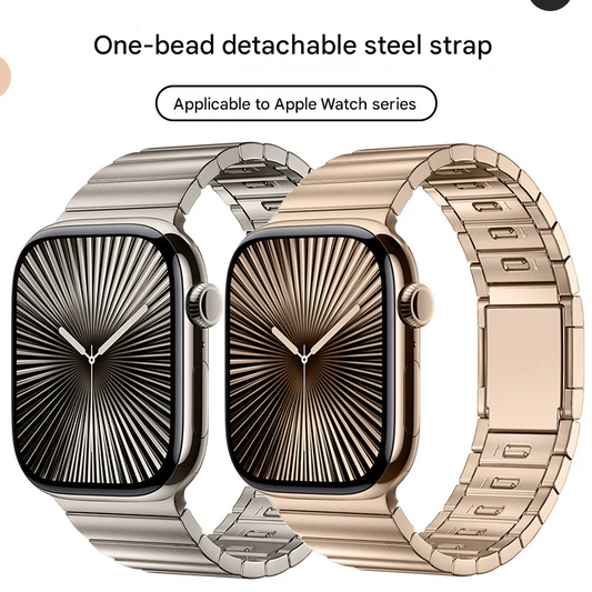 Premium Metal Apple Watch Band – With Magnetic Clasp For 42mm-49mm Models (Only Strap)