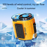 Powerful Waist-Hanging Fan – Portable USB Rechargeable Fan