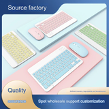 Portable Wireless Bluetooth Keyboard and Mouse Set