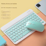 Portable Wireless Bluetooth Keyboard and Mouse Set