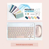 Portable Wireless Bluetooth Keyboard and Mouse Set