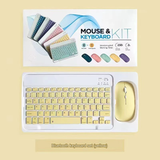 Portable Wireless Bluetooth Keyboard and Mouse Set