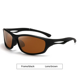 [Solarix] Silver Wraparound Sunglasses