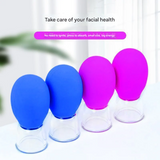 Silicone Facial Cupping Set for Face Lifting – Portable Beauty Tool For Skin Tightening