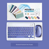 Portable Wireless Bluetooth Keyboard and Mouse Set