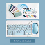 Portable Wireless Bluetooth Keyboard and Mouse Set