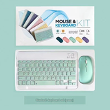 Portable Wireless Bluetooth Keyboard and Mouse Set