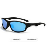 [Solarix] Silver Wraparound Sunglasses
