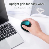 Ergonomic Vertical Wireless Mouse – Rechargeable, 2.4G USB, for Laptop & Office Use