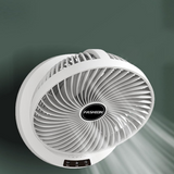 Portable USB Fan – Foldable Desktop & Wall-Mounted Air Circulation Cooling Fan for Home and Office